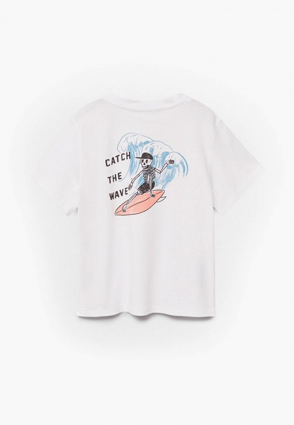 

Футболка Mango Kids, Белый, - POCKET