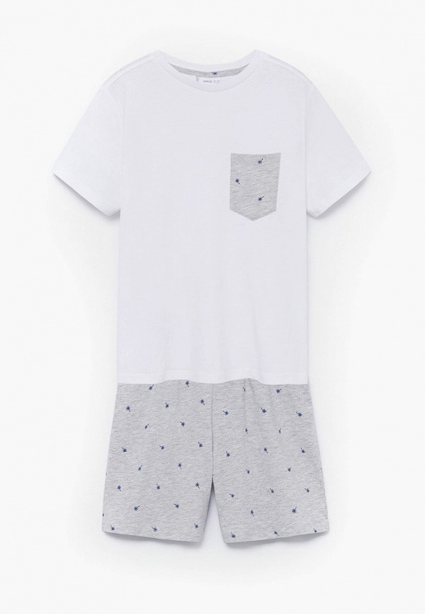 

Пижама Mango Kids, Белый;серый, Mango Kids MA018EBMRFG4