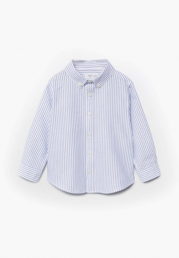 

Рубашка Mango Kids, Голубой, Mango Kids MA018EBMRFL8