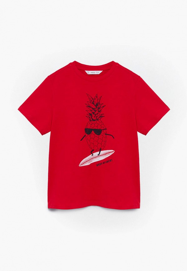 

Футболка Mango Kids, Красный, - PINA-H