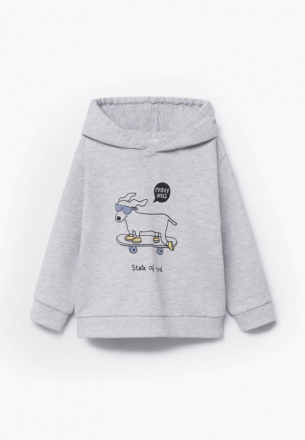 

Худи Mango Kids, Серый, - SHAGGY