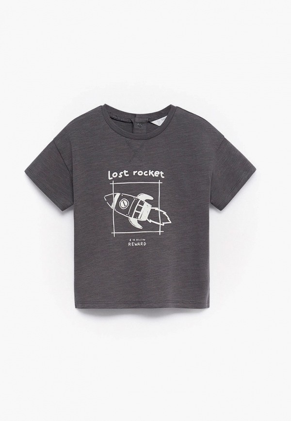 

Футболка Mango Kids, Серый, - OBJECTS