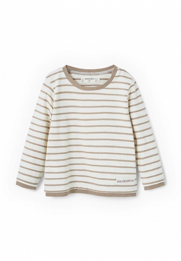 

Футболка Mango Kids, Бежевый