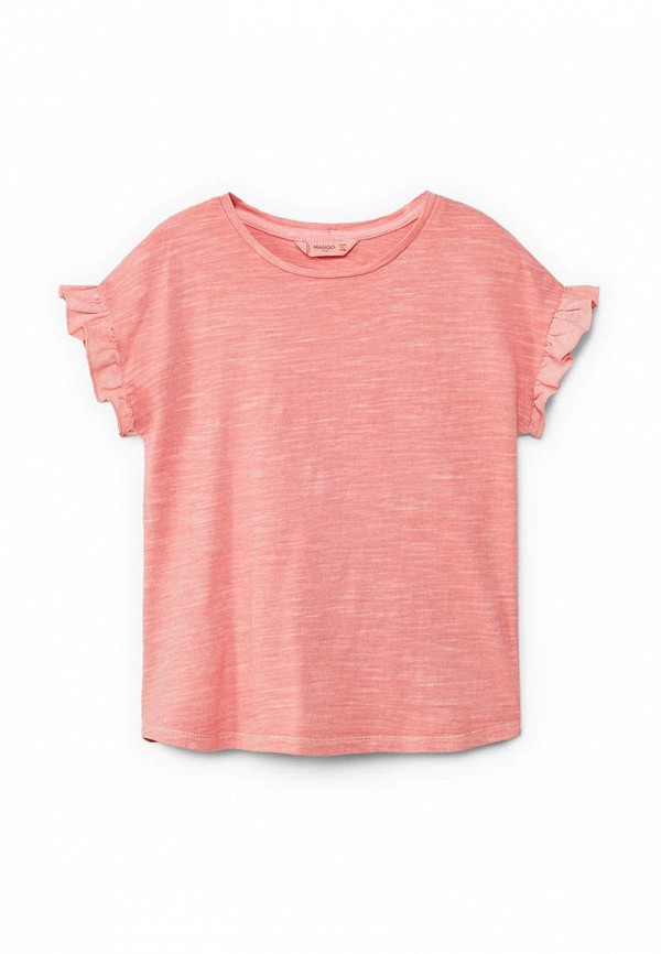 

Футболка Mango Kids, Коралловый