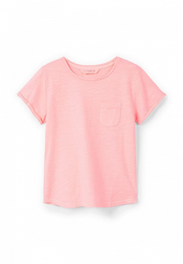 

Футболка Mango Kids, Розовый