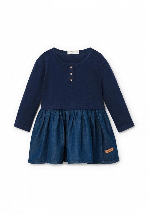 

Платье Mango Kids, Синий