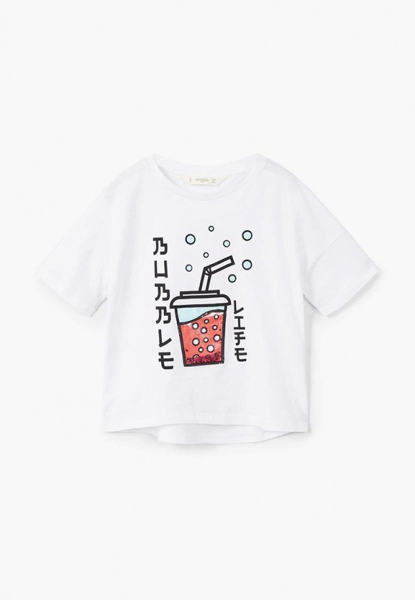 

Футболка Mango Kids, Белый
