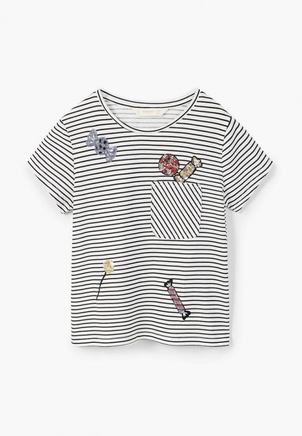 

Футболка Mango Kids, Черный