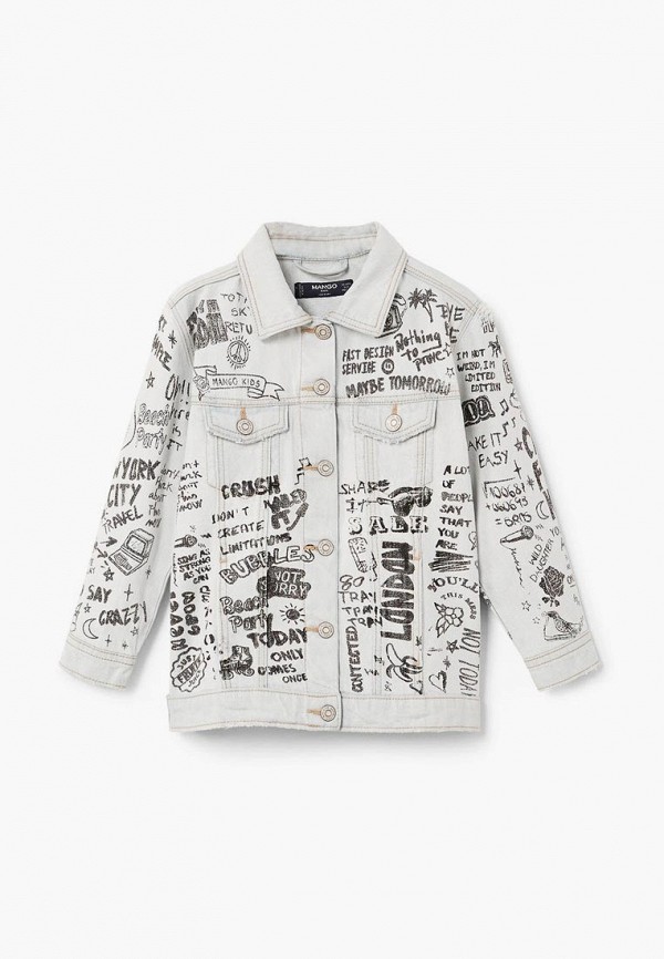 

Куртка джинсовая Mango Kids, Голубой