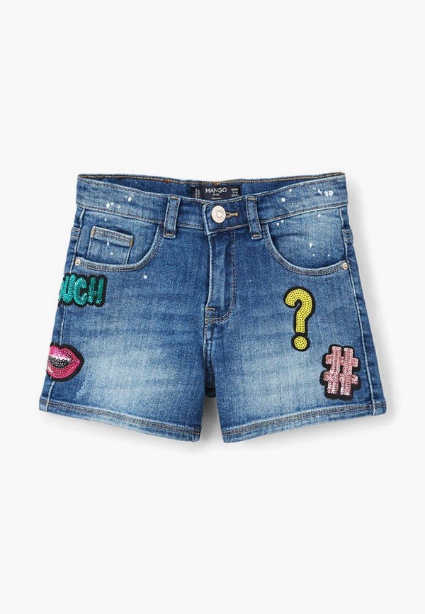 

Шорты джинсовые Mango Kids, Синий