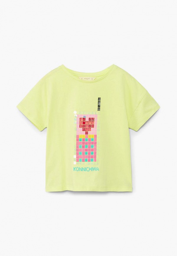 

Футболка Mango Kids, Желтый