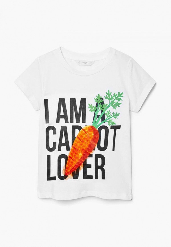 

Футболка Mango Kids, Белый