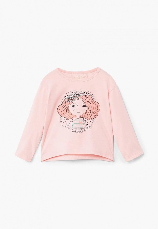 

Лонгслив Mango Kids, Розовый