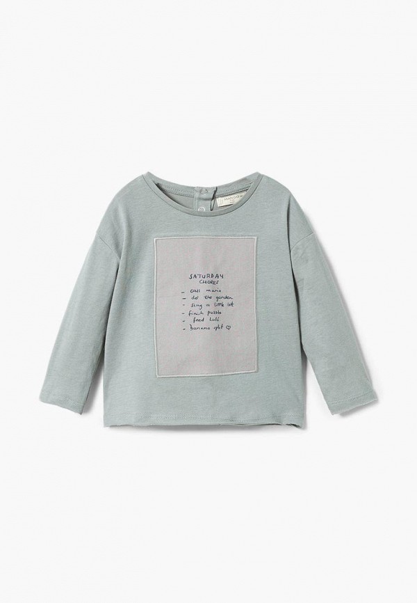 

Футболка Mango Kids, Бирюзовый