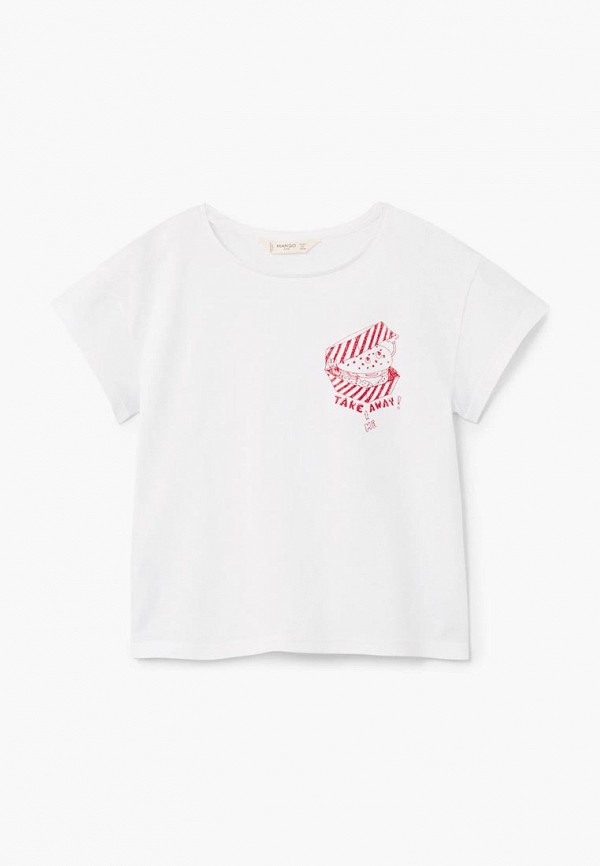 

Футболка Mango Kids, Белый