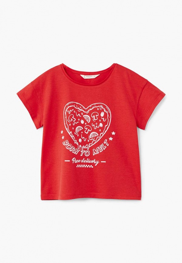 

Футболка Mango Kids, Красный
