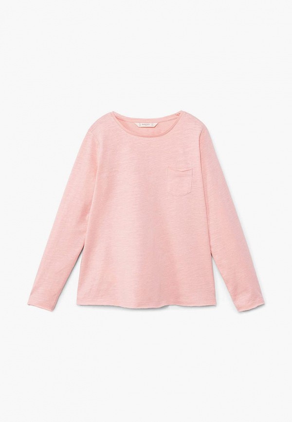 

Лонгслив Mango Kids, Розовый