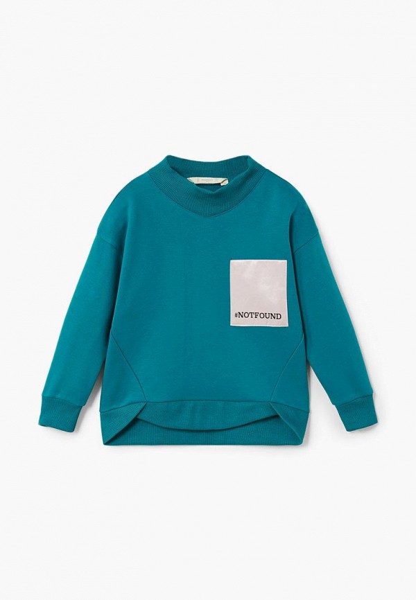 

Свитшот Mango Kids, Бирюзовый