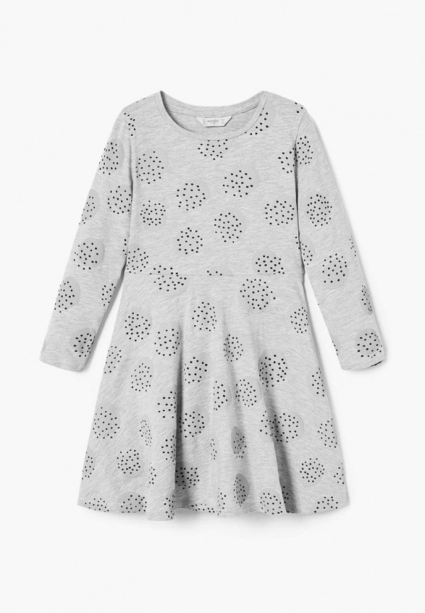 

Платье Mango Kids, Серый