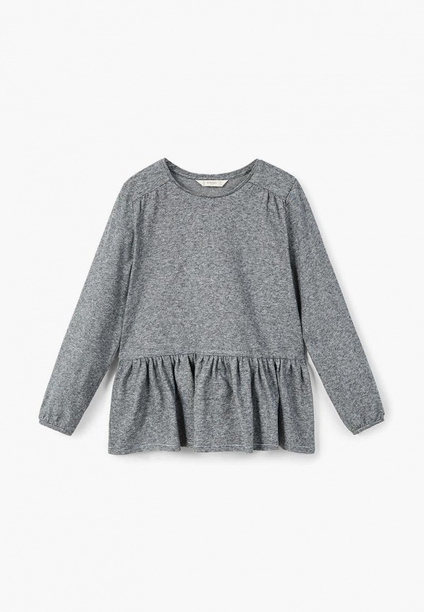 

Лонгслив Mango Kids, Серый