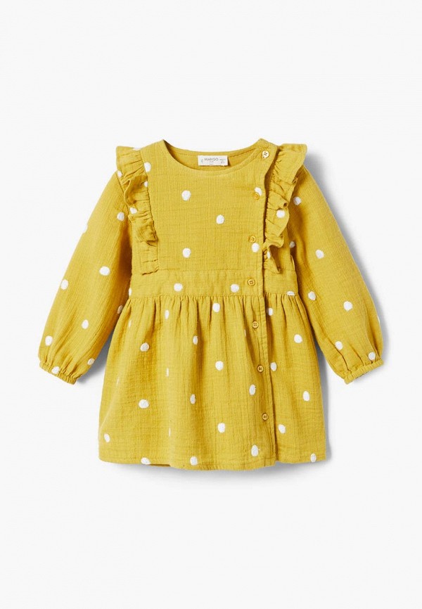 

Платье Mango Kids, Желтый