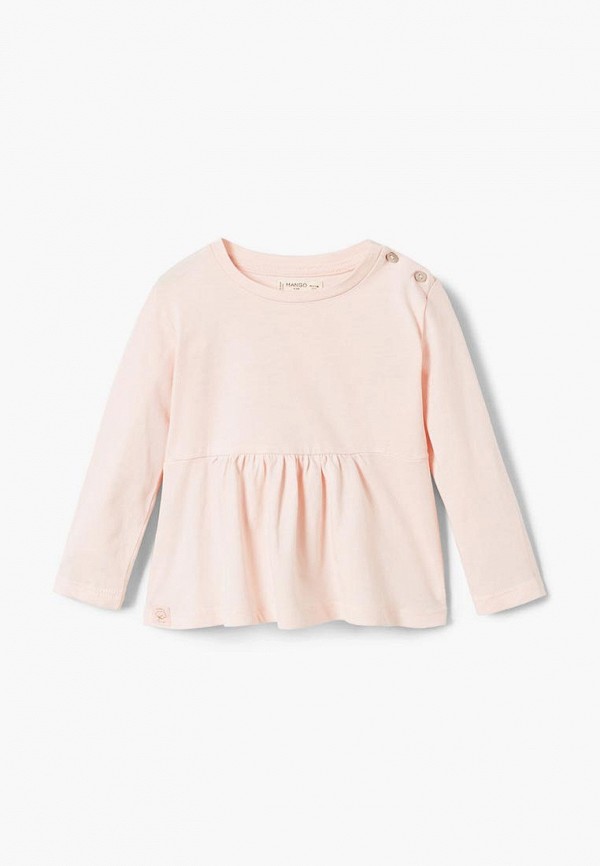 

Лонгслив Mango Kids, Розовый