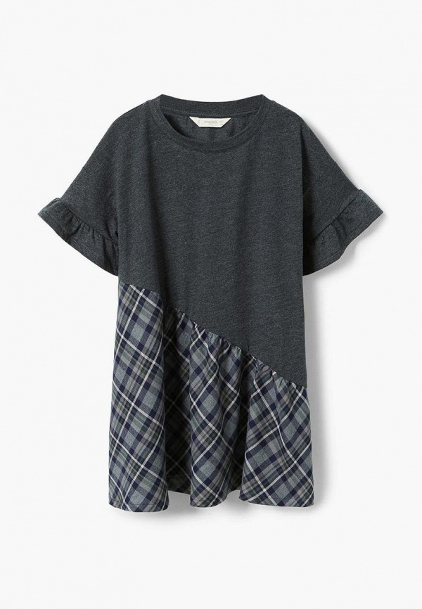 

Платье Mango Kids, Серый