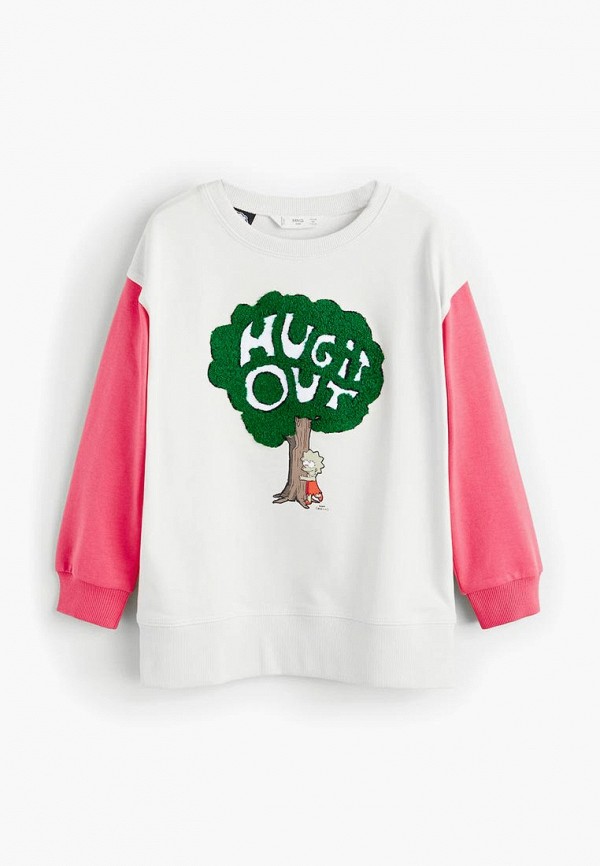 

Свитшот Mango Kids, Белый