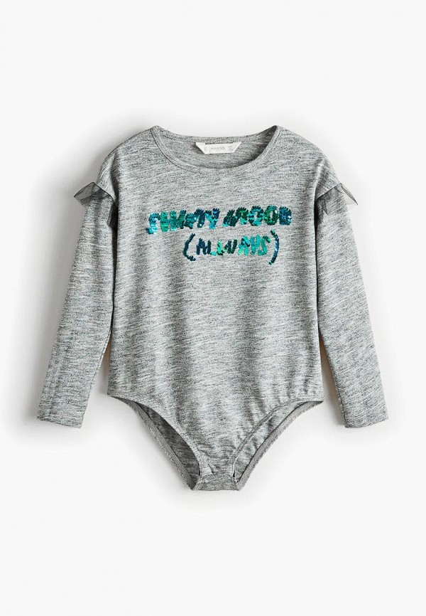 

Боди Mango Kids, Серый