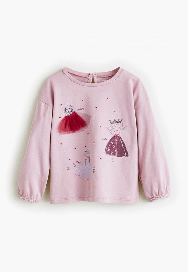 

Лонгслив Mango Kids, Розовый