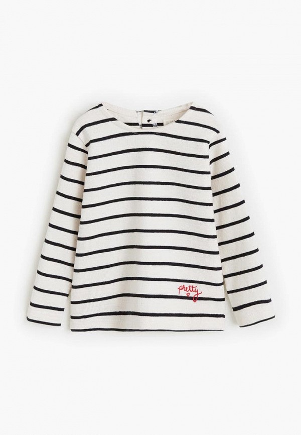 

Лонгслив Mango Kids, - MARAIS, Бежевый