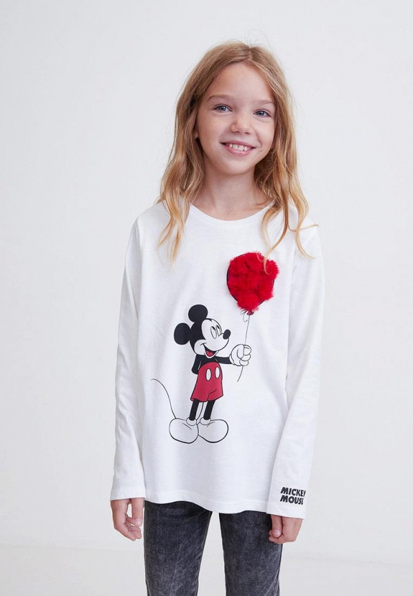 

Лонгслив Mango Kids, Mango Kids MA018EGDPOK0, Бежевый