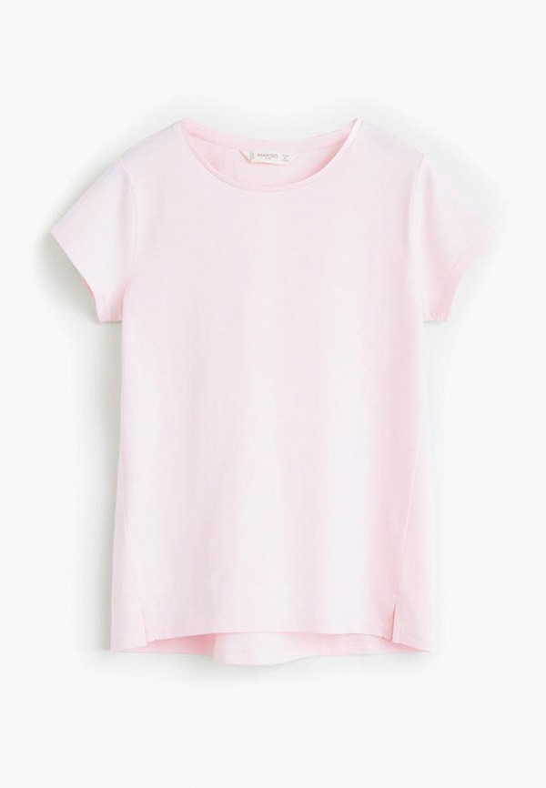 

Футболка Mango Kids, Mango Kids MA018EGDXZY6, Розовый