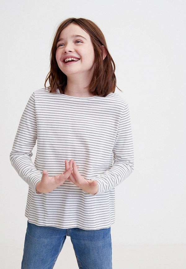 

Лонгслив Mango Kids, - BRIGHT, Серый