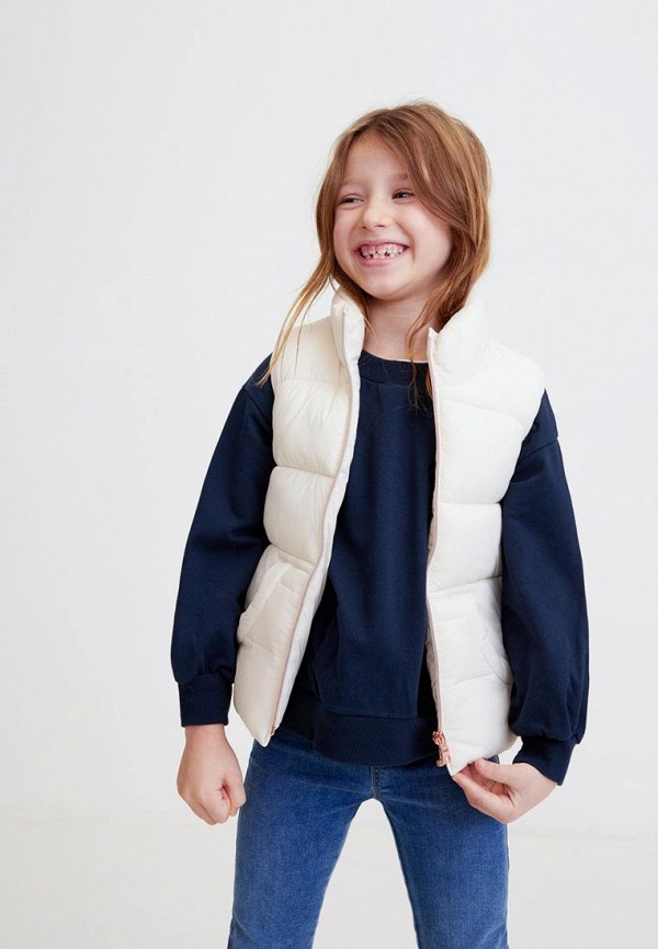 

Жилет утепленный Mango Kids, - ALIVEST4, Белый
