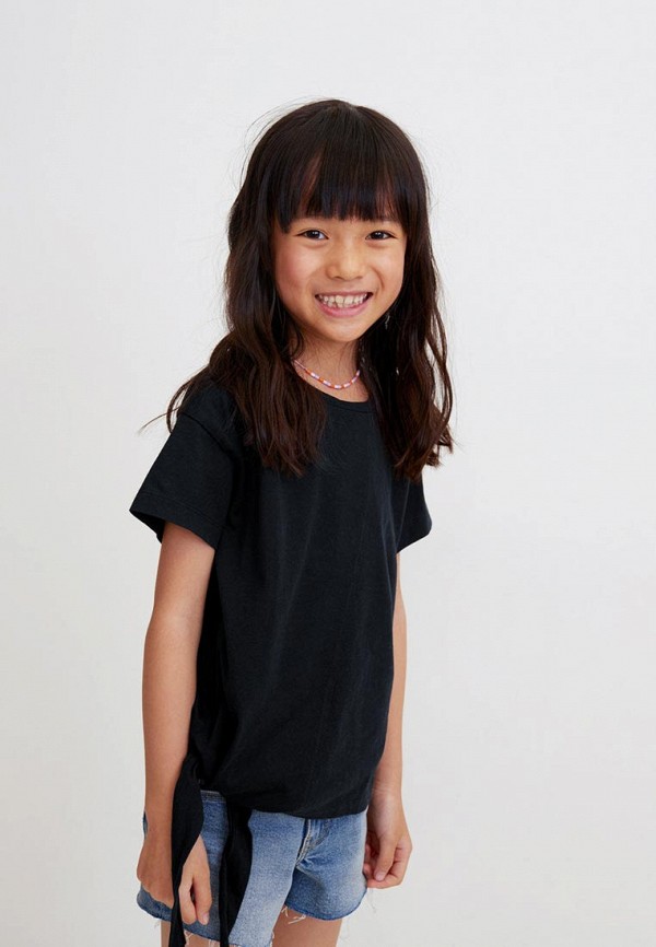 

Футболка Mango Kids, Mango Kids MA018EGECAV7, Черный