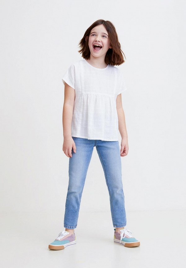 

Блуза Mango Kids; Mango Kids MA018EGECLV1, Белый