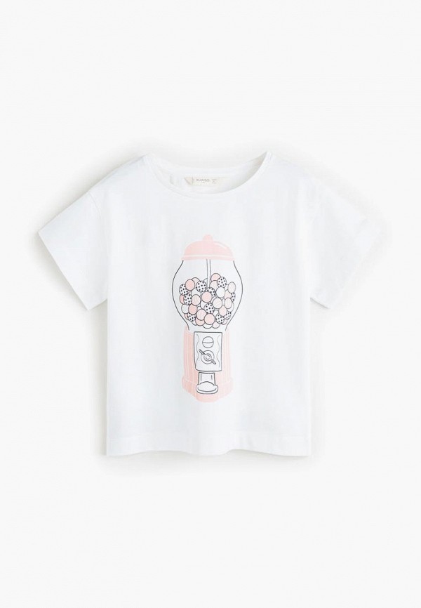 

Футболка Mango Kids, Белый