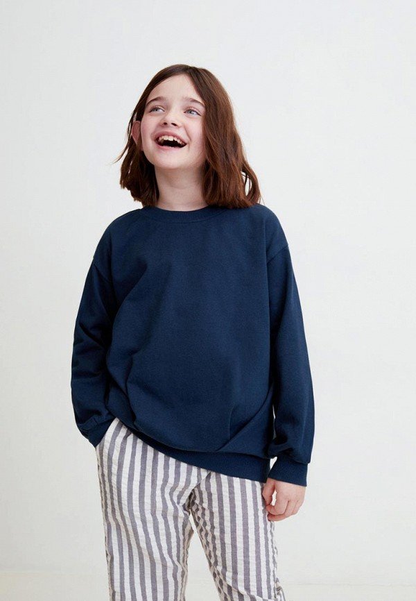 

Свитшот Mango Kids, - LOLA, Синий