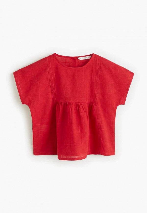 

Блуза Mango Kids, - SQUARE, Красный