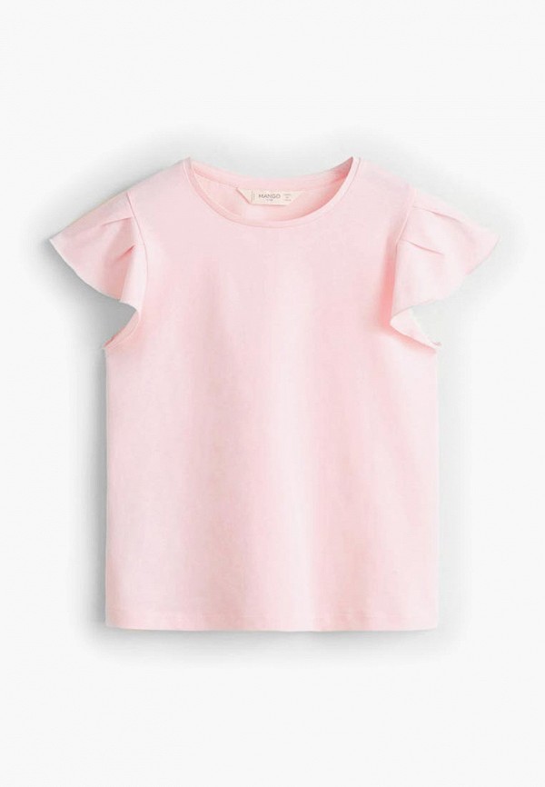 

Футболка Mango Kids, Mango Kids MA018EGECUG5, Розовый