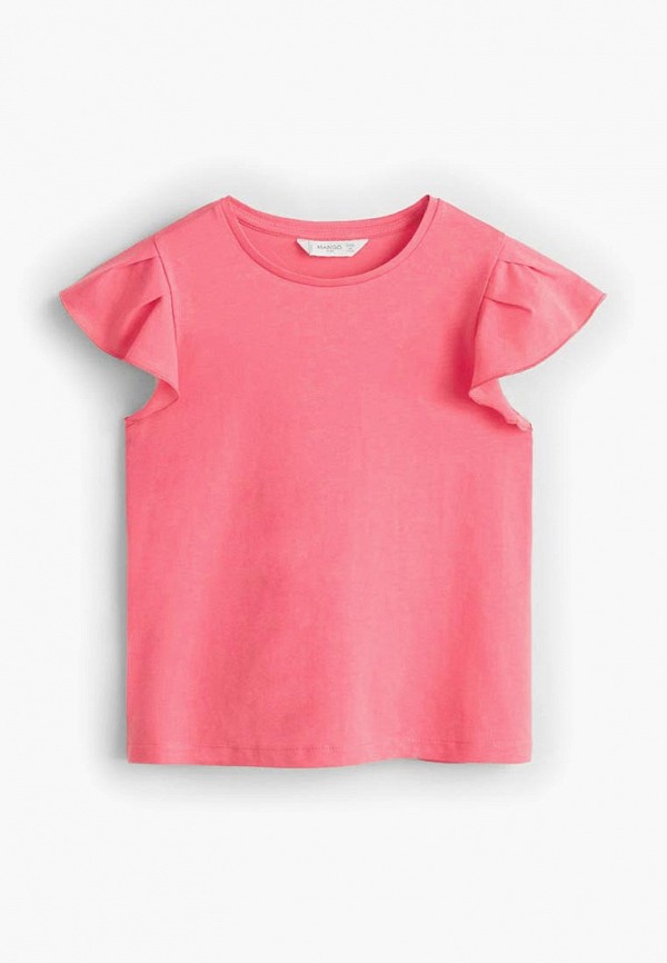 

Футболка Mango Kids, Розовый