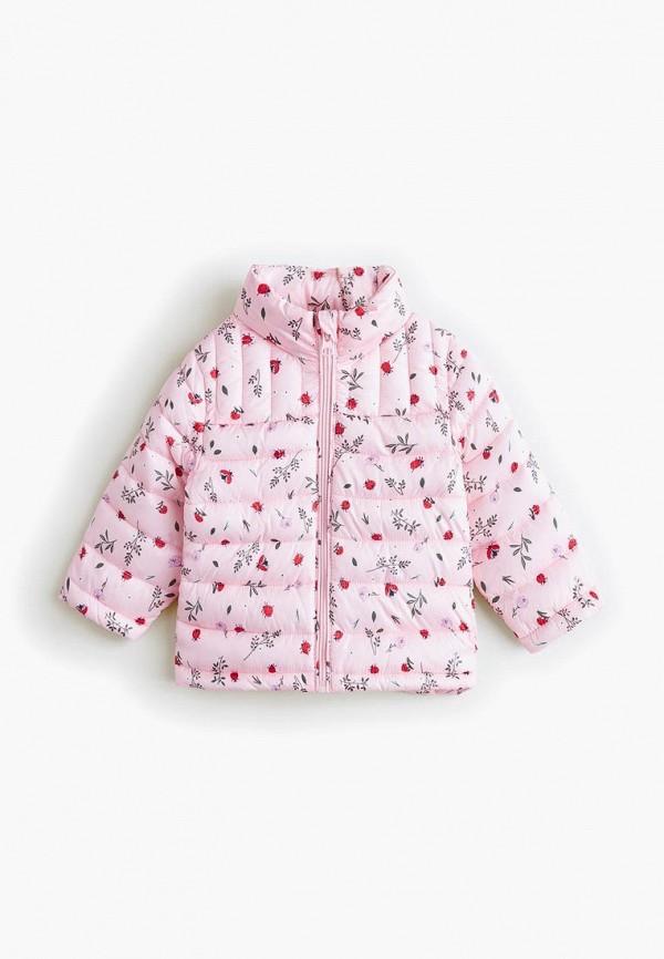 

Куртка утепленная Mango Kids, Розовый