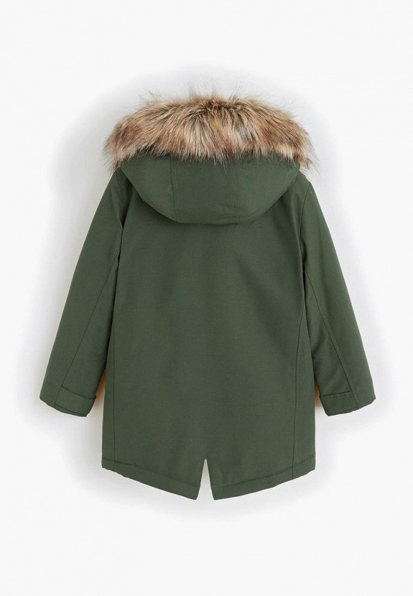 

Парка Mango Kids; Mango Kids MA018EGELGQ8, Зеленый