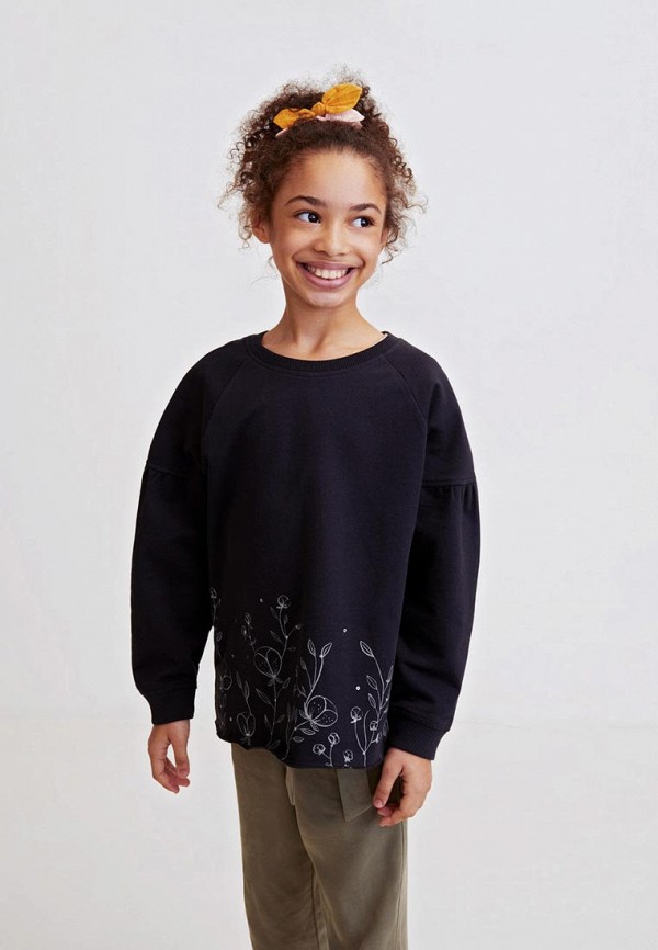 

Свитшот Mango Kids, Mango Kids MA018EGELHB6, Черный