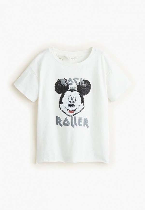 

Футболка Mango Kids, - MROCK, Белый