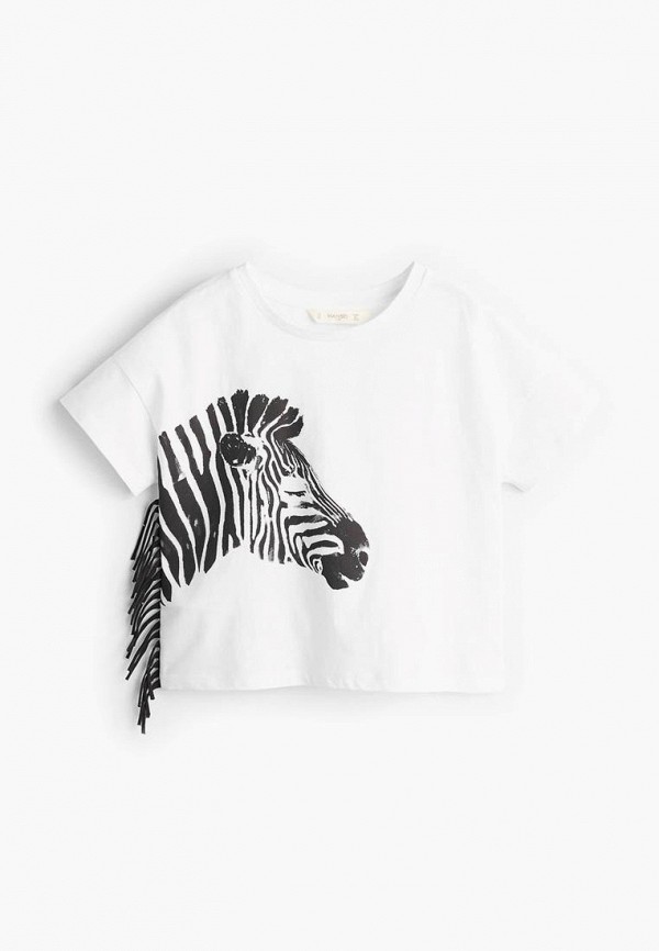 

Футболка Mango Kids, - ZEBRA, Белый