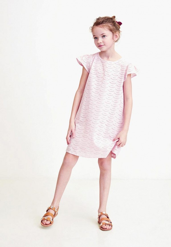 

Платье Mango Kids; Mango Kids MA018EGEWKU5, Розовый