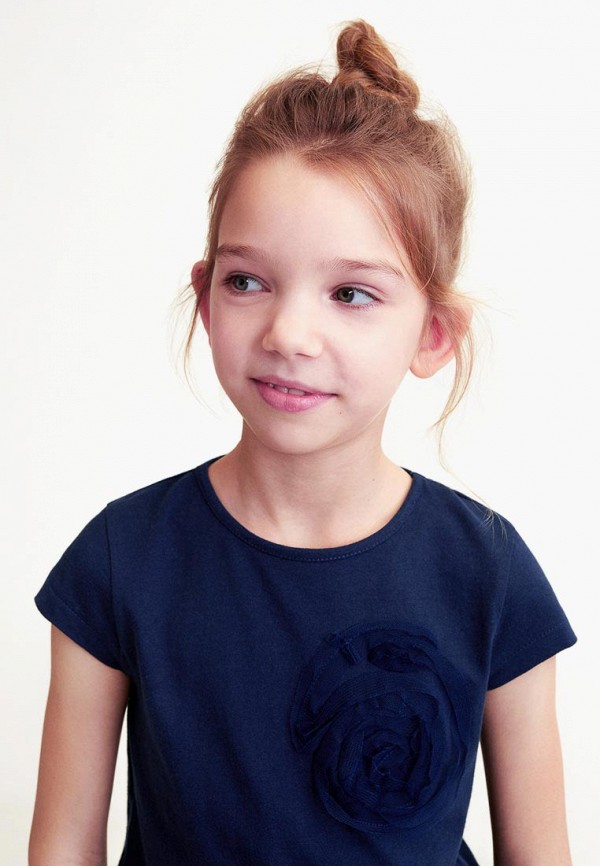 

Футболка Mango Kids; Mango Kids MA018EGEWOD1, Синий