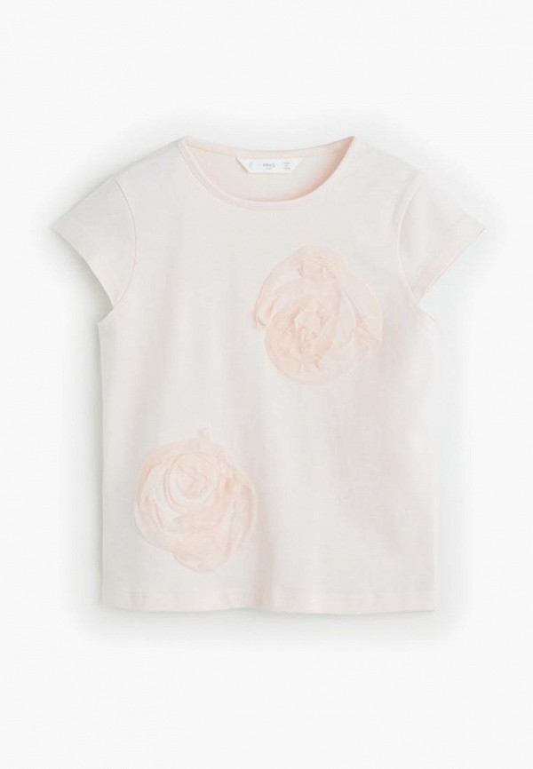 

Футболка Mango Kids, Розовый